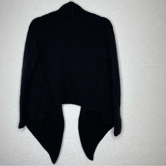 Skull Cashmere Medusa Ribbed Cardigan with Pocket Mittens XS - Picture 5 of 7